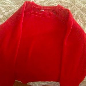 Old Navy Red Zipper Sweatshirt